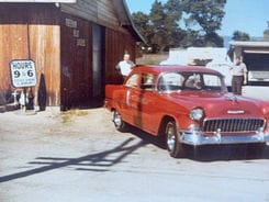 Historic photo of the shop