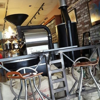 Latte at MoonBean's Coffee