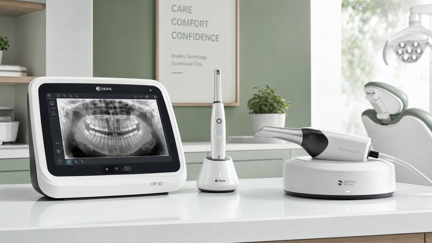 Dental technology equipment at Pearly Dental Care