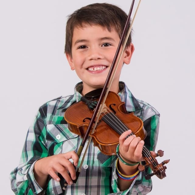 Violin student