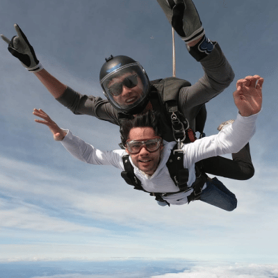 18,000 ft highest tandem skydive in California