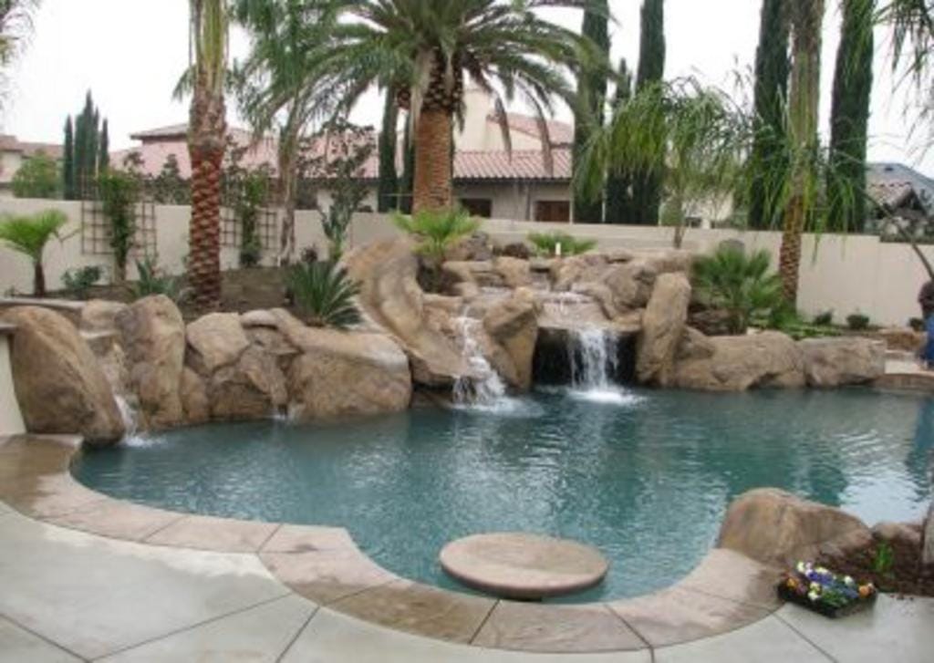 Completed pool project